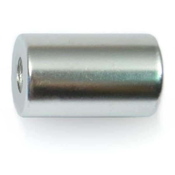 Midwest Fastener Round Spacer, Polished Stainless Steel, 5/8 in Overall Lg, 1/4 in Inside Dia, 3 PK 33326 - main
